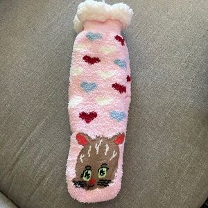 Adorable cat fuzzy socks